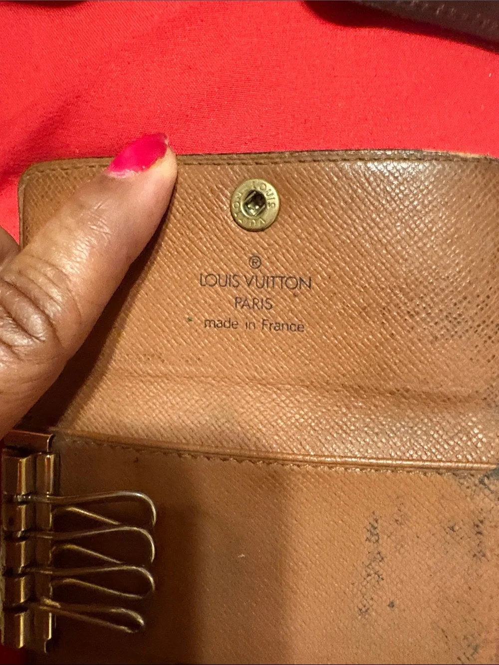 Louis Vuitton Brown Monogram Key Holder